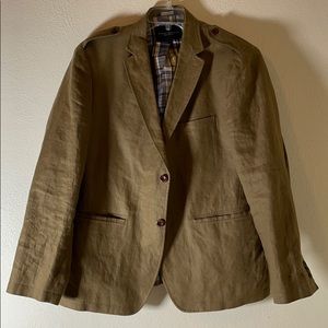 Tailor fit chestnut jacket